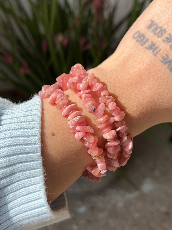 Rhodochrosiet A kwaliteit Splitarmband