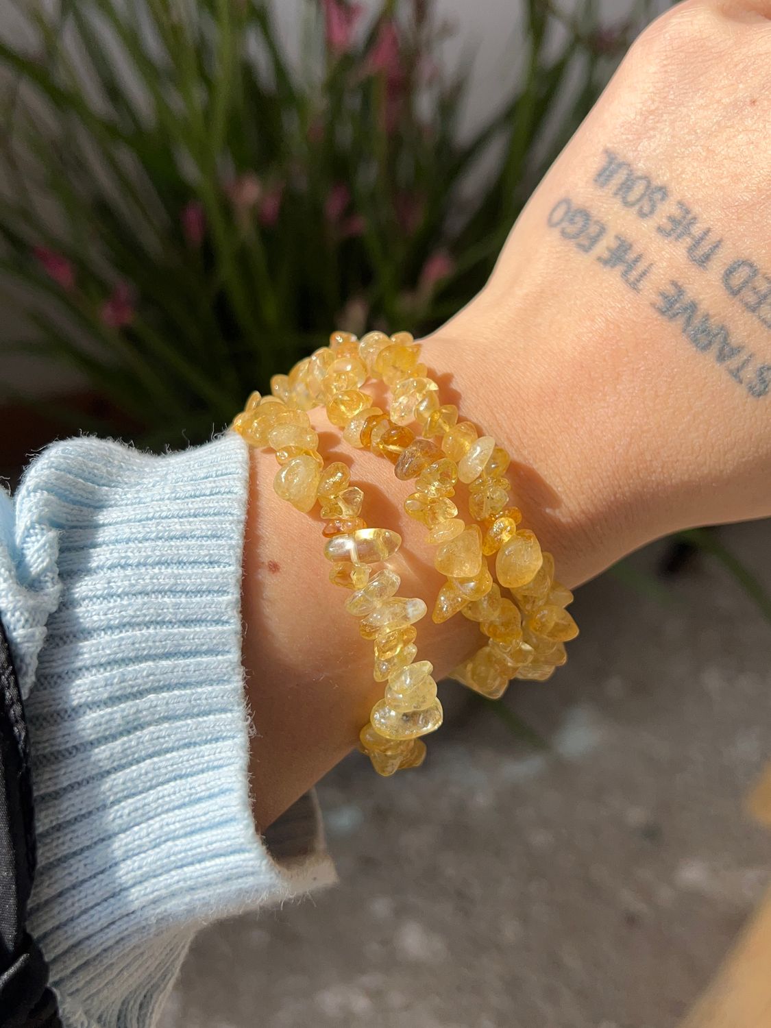 Citrien Splitarmband (verhit)