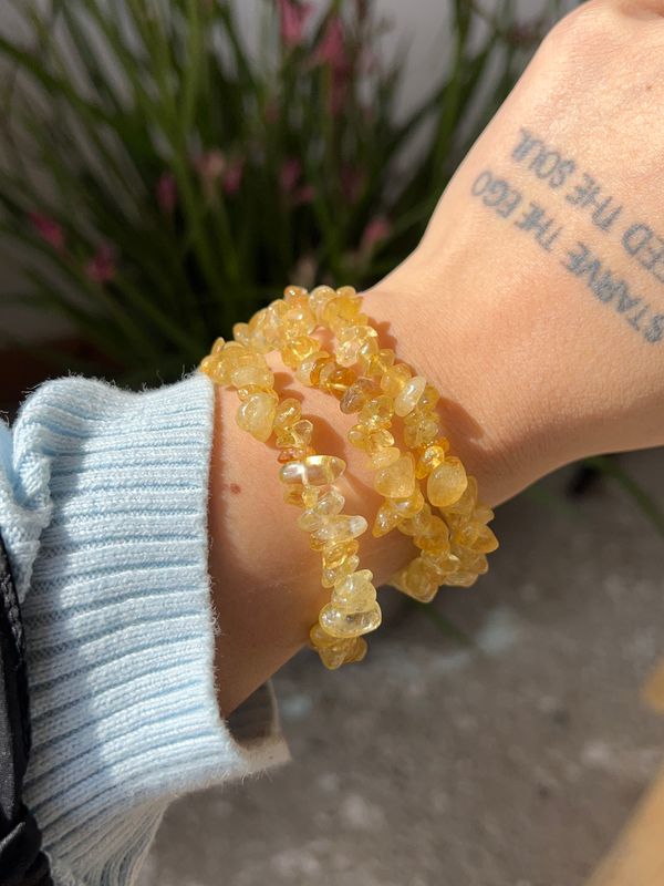 Citrien Splitarmband (verhit)