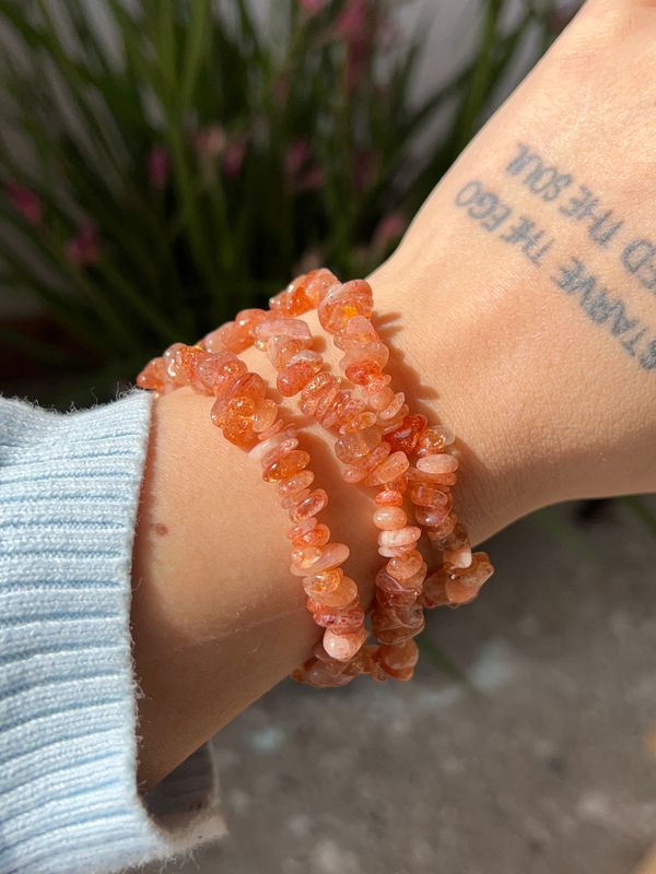 Zonnesteen Splitarmband