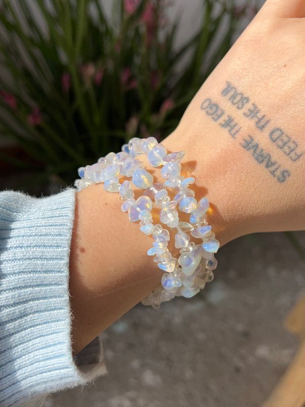 Opaliet Splitarmband (synthetisch)