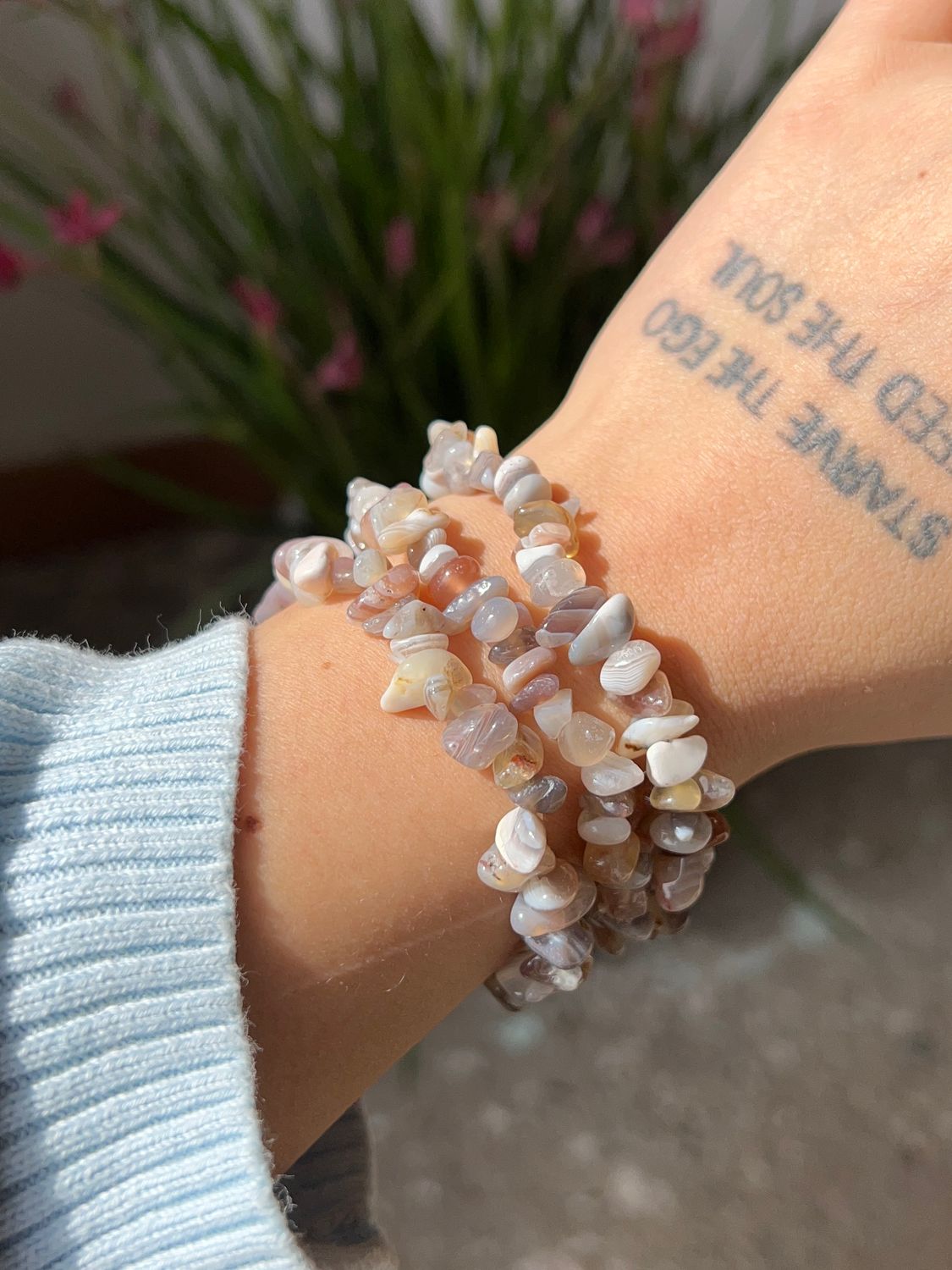 Botswana Agaat Splitarmband