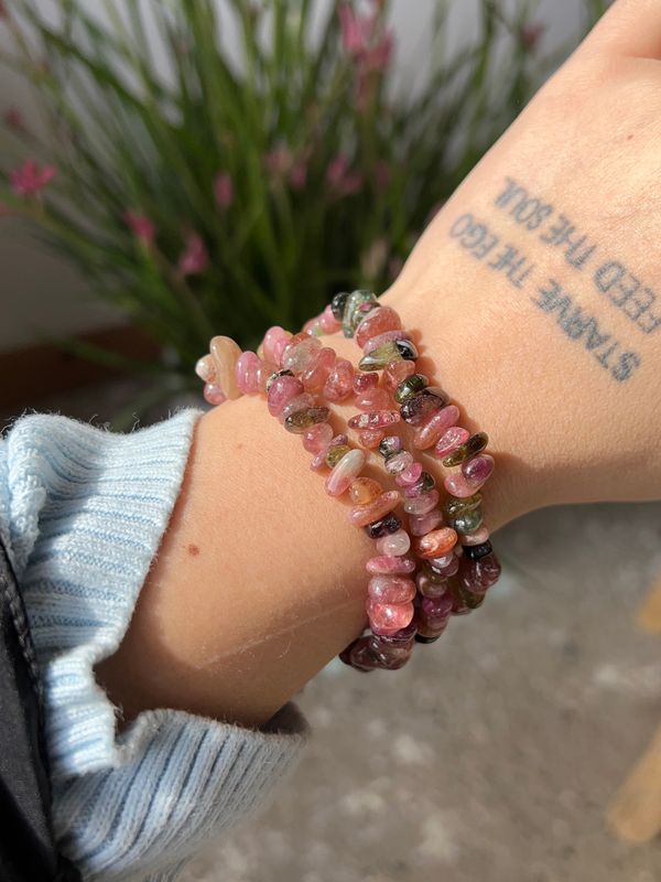 Mix Toermalijn Splitarmband