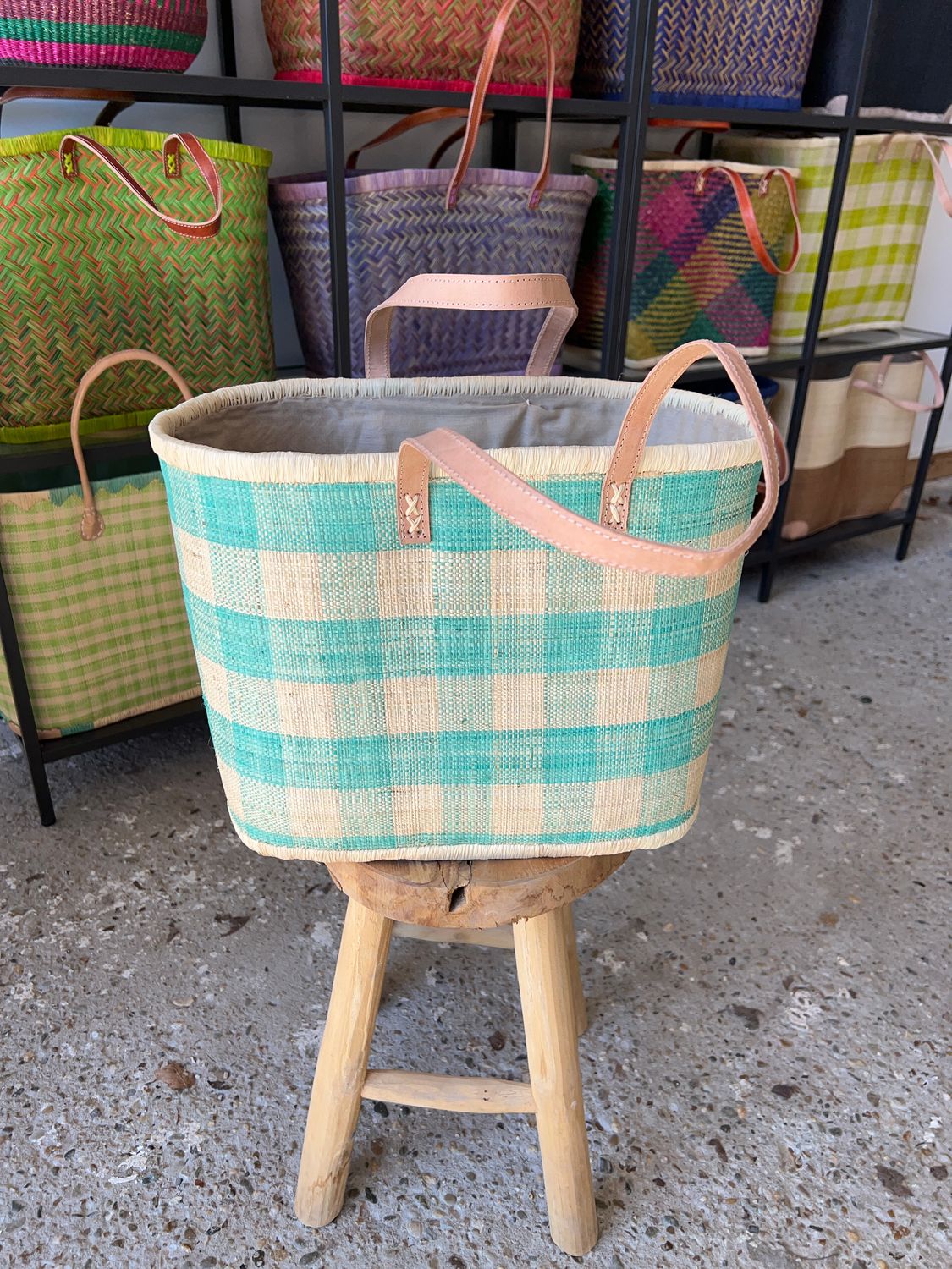 Soft Picninc  - Handmade (boodschappen) tas