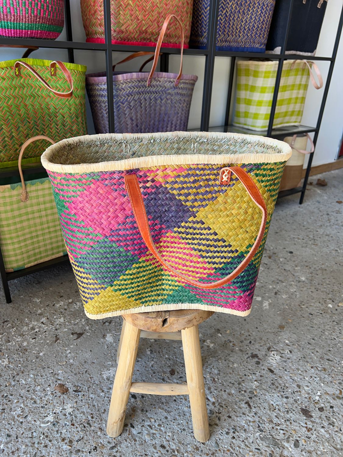 Chakra  - Handmade (boodschappen) tas