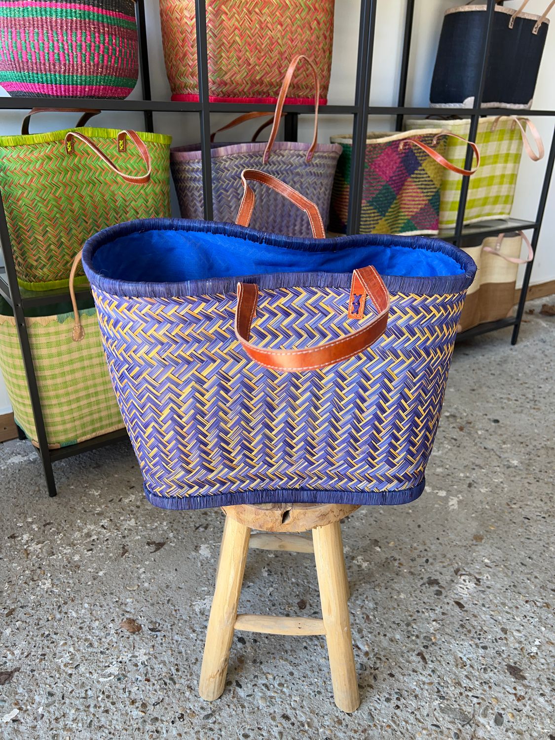 Yeblue  - Handmade (boodschappen) tas