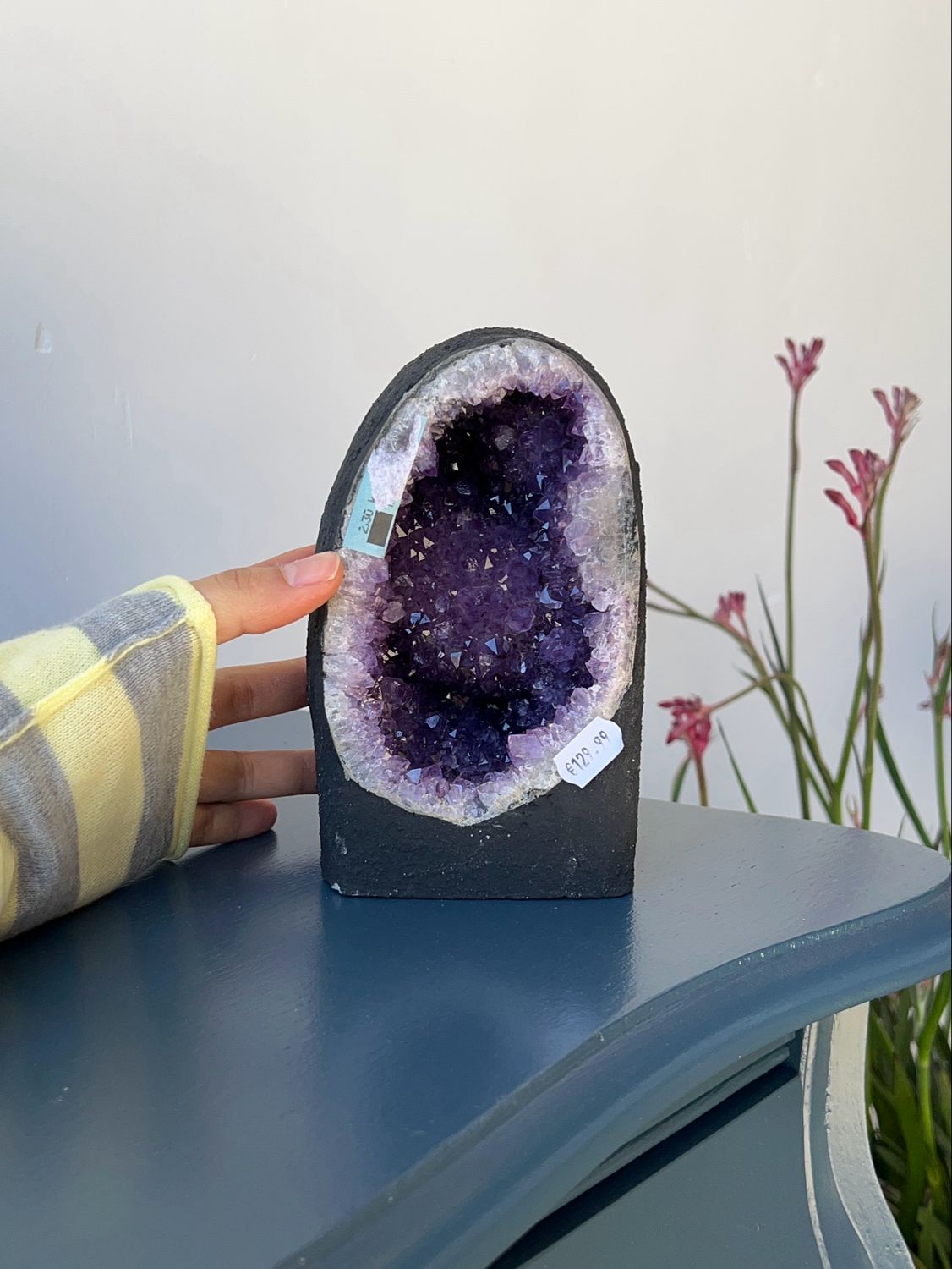 A kwaliteit amethist geode/kathedraal A kwaliteit amethist geode/kathedraal