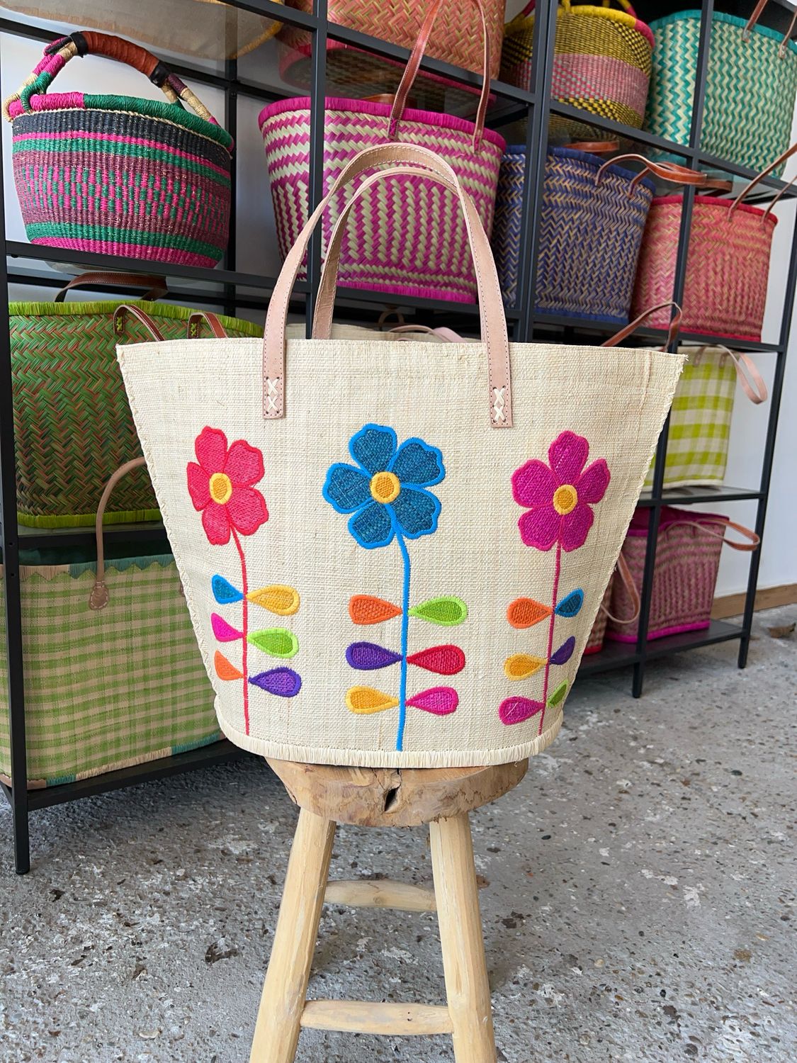 Vergeetmenietje - Handmade (boodschappen) tas