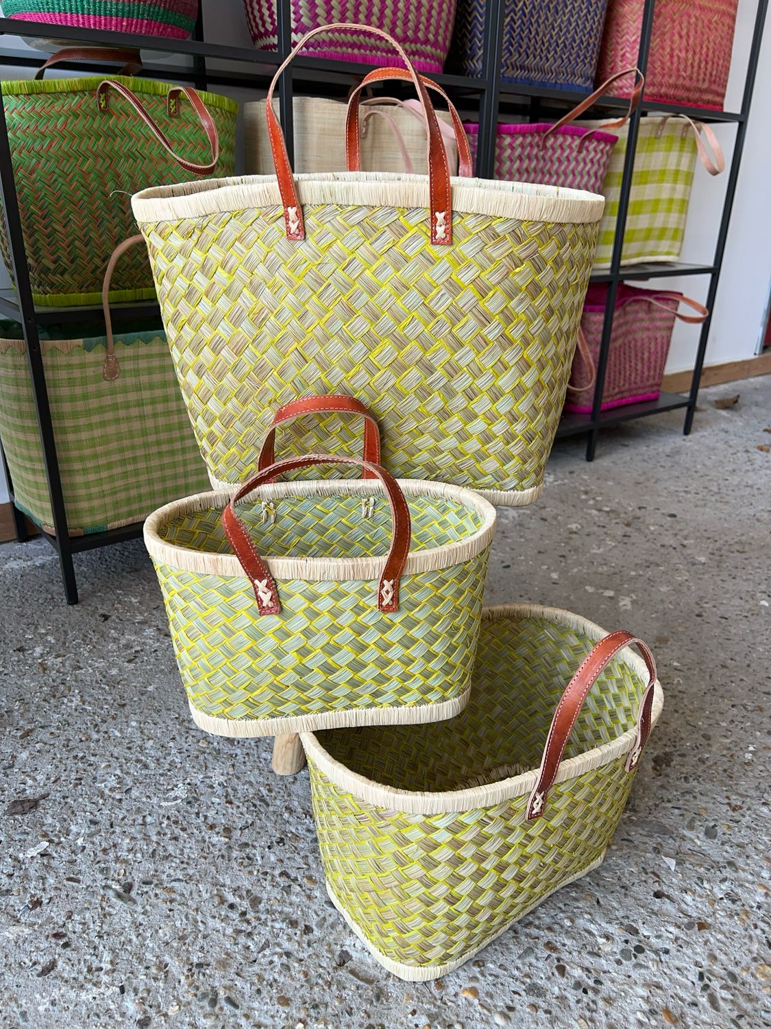 Triple Yellow - Set van 3 (S,M,L)