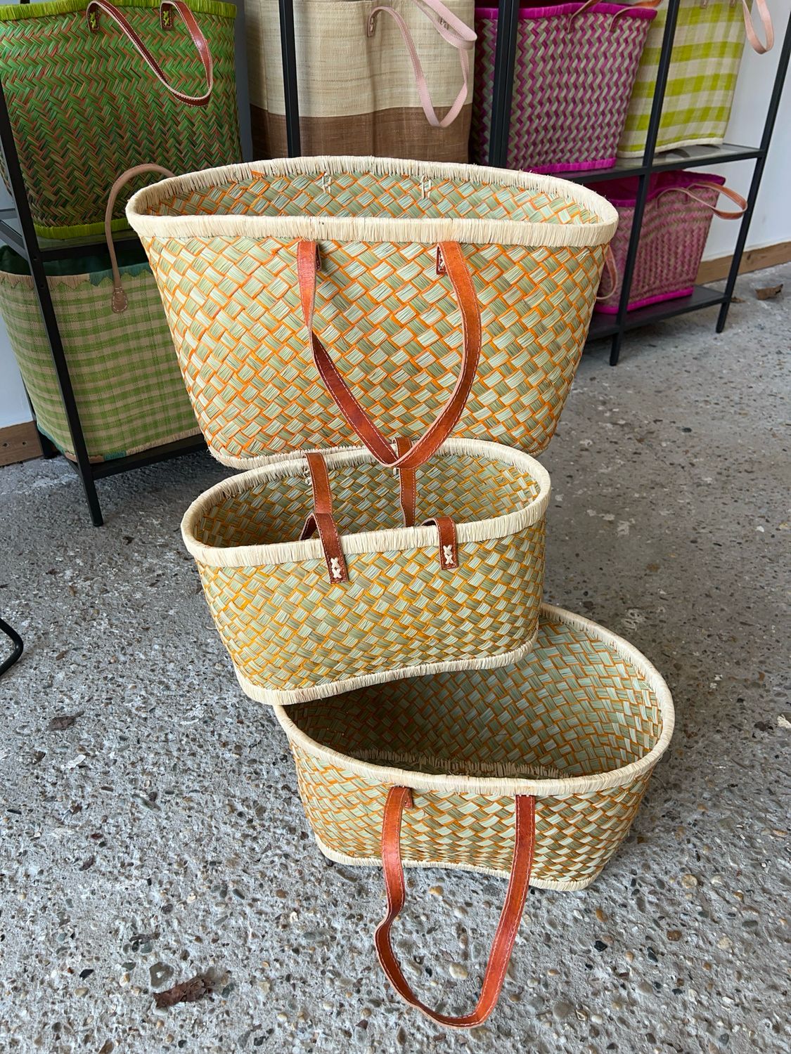 Triple Orange - Set van 3 (S,M,L)