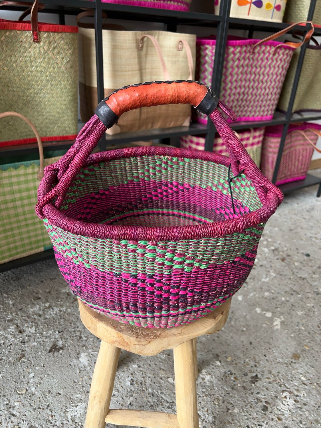 Nelly’s fav! Handmade (boodschappen) basket