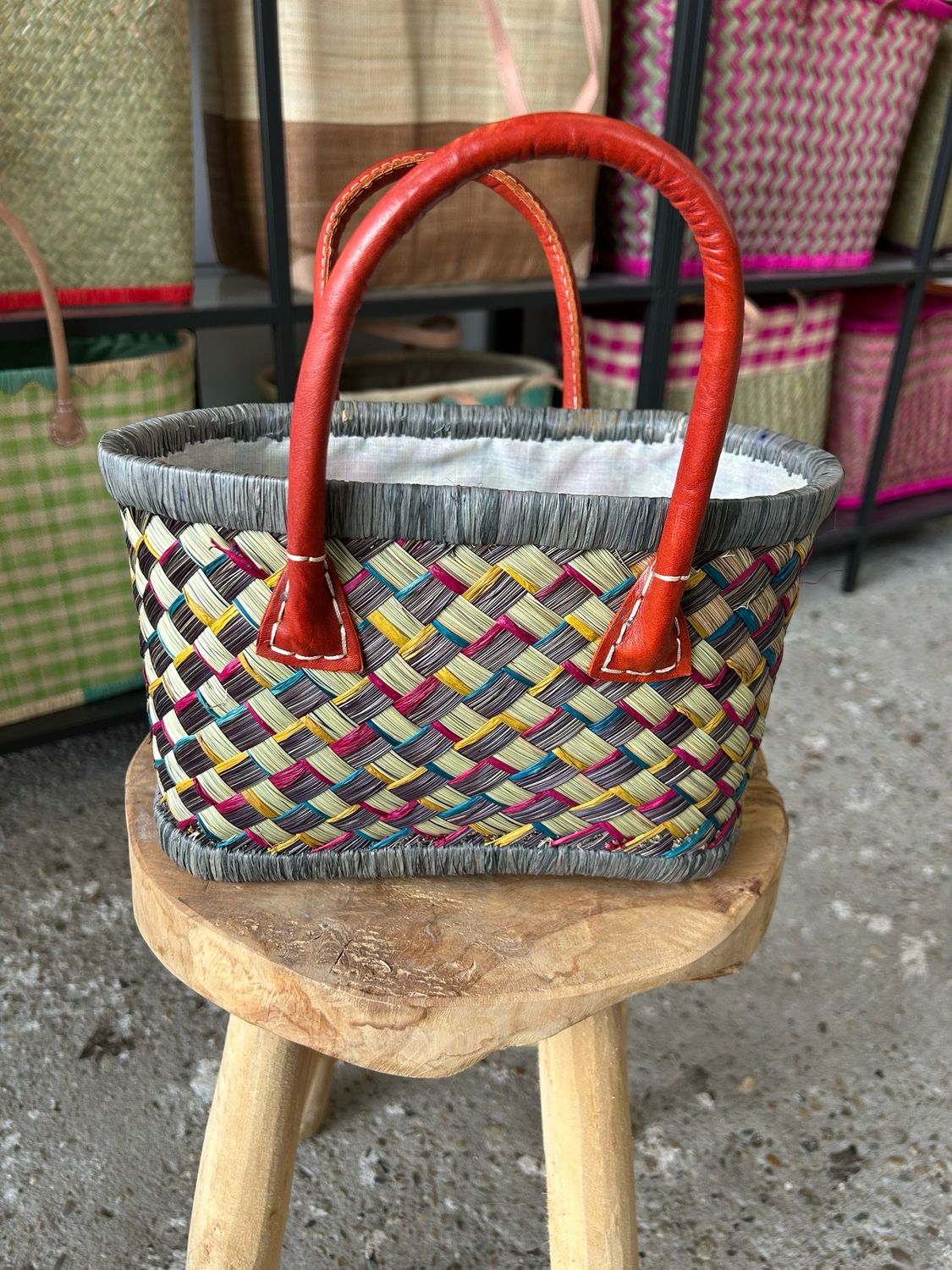 Little Grey Fairy - Handmade (boodschappen) tas