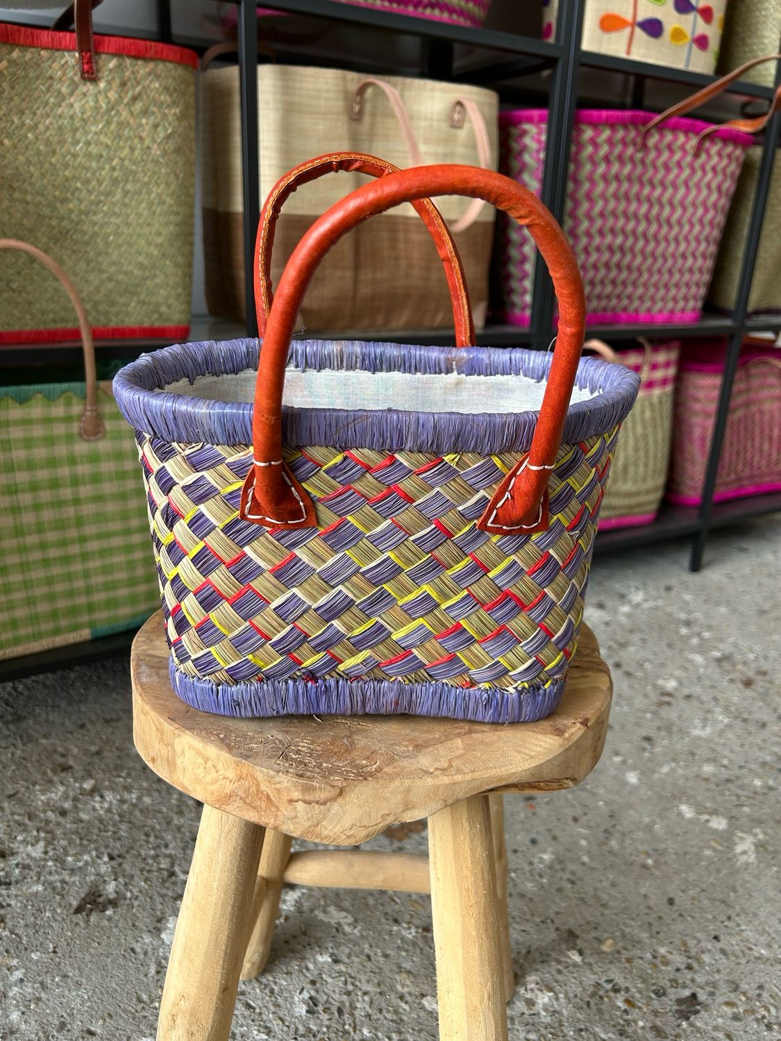 Little Lilac Fairy - Handmade (boodschappen) tas