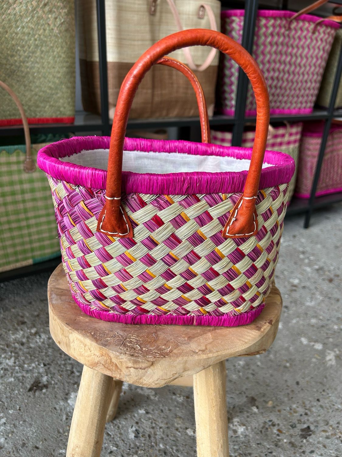 Little Pink Fairy - handmade (boodschappen) tas