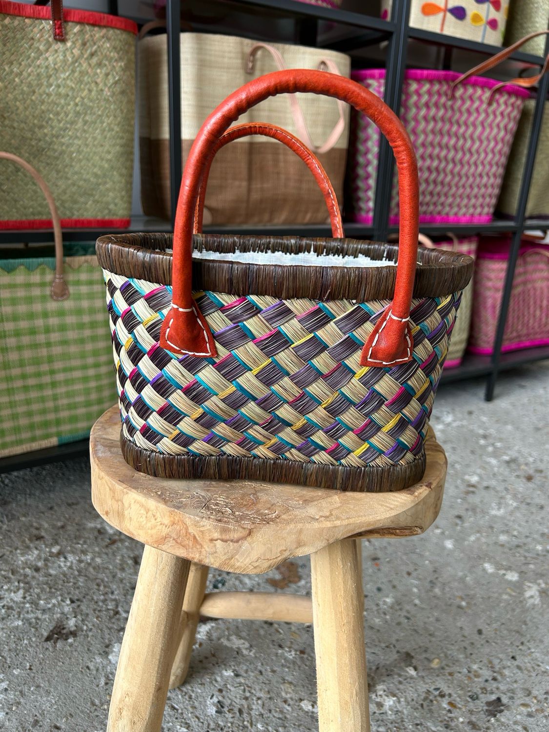 Little Brown Fairy - Handmade (boodschappen) tas