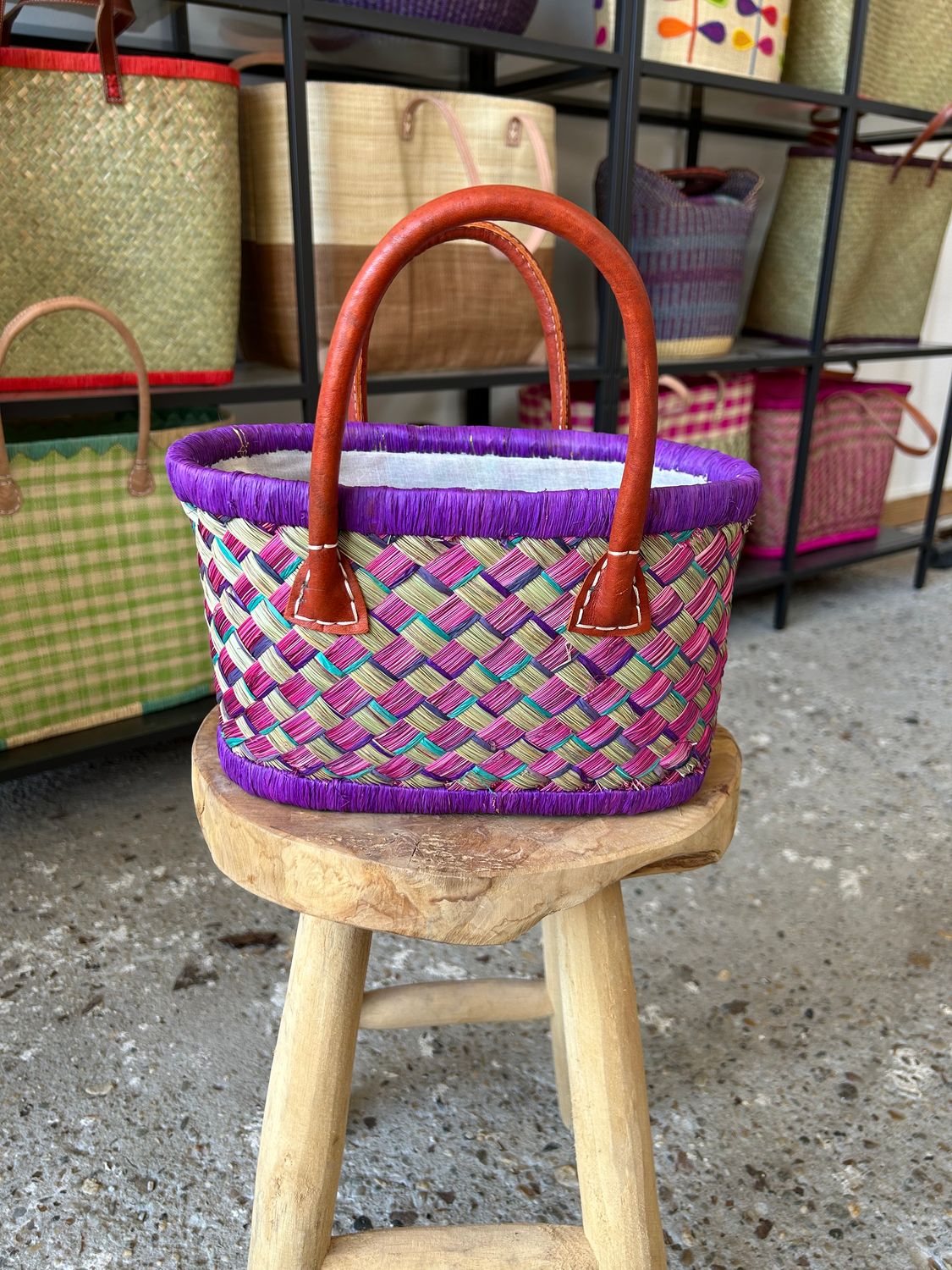 Little Lilac Fairy - Handmade (boodschappen) tas