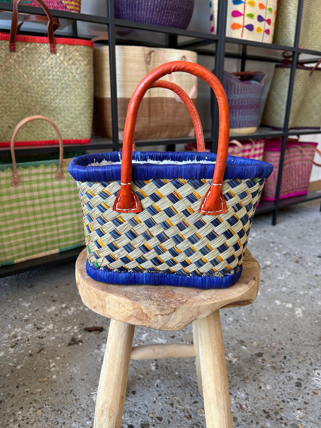 Little Blue Fairy - Handmade (boodschappen) tasje