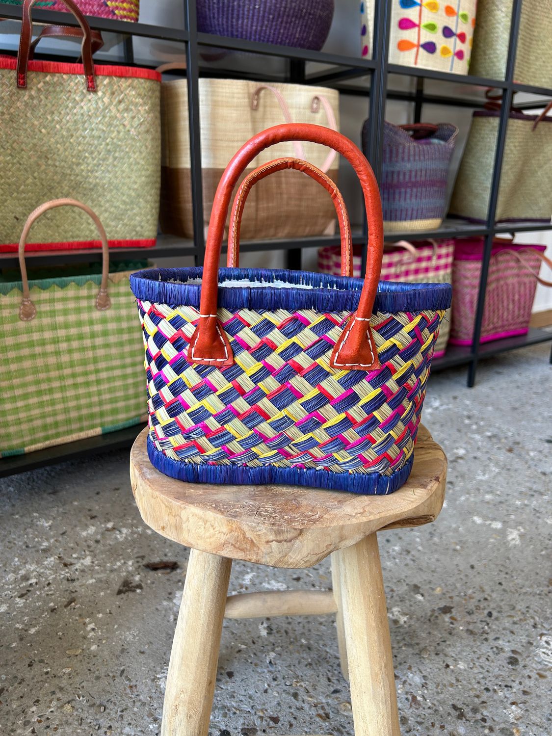 Little Blue Fairy - Handmade (boodschappen) tasje