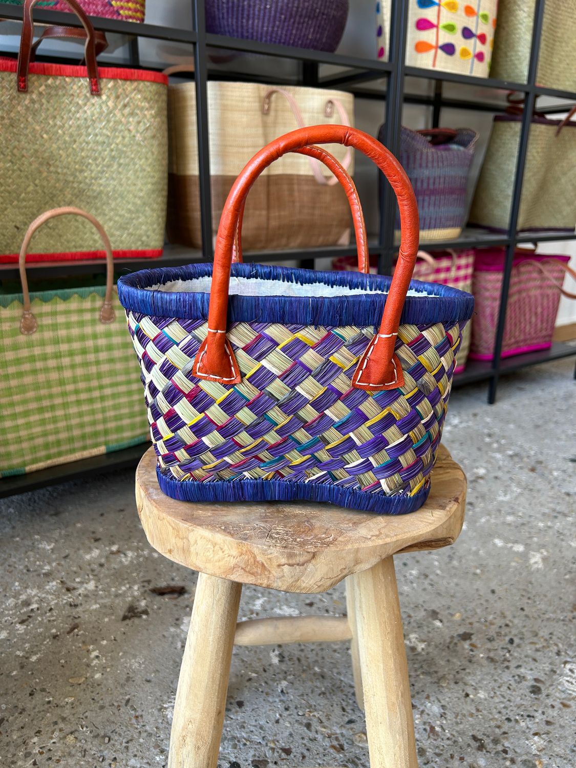 Little Blue Fairy - Handmade (boodschappen) tasje