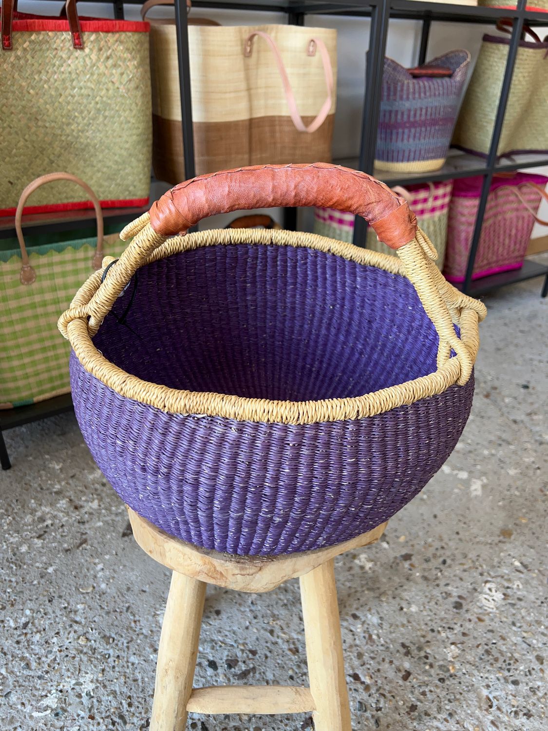 Nelly’s fav! Handmade (boodschappen) basket