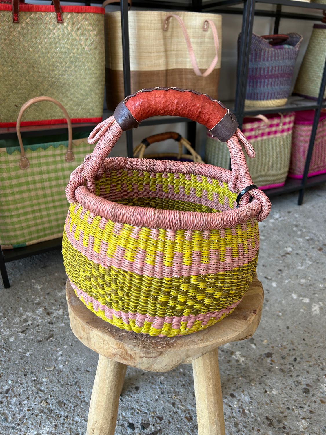 Kid's Basket - Handmade (boodschappen) basket