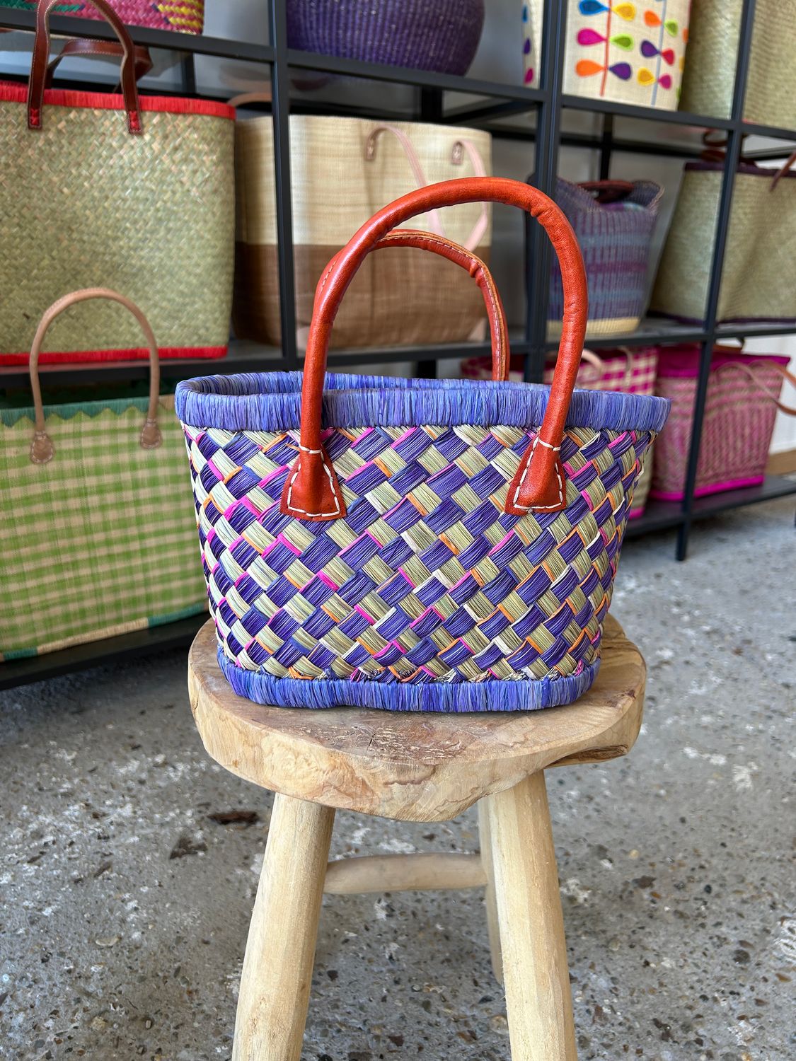 Little Lilac Fairy - Handmade (boodschappen) tas