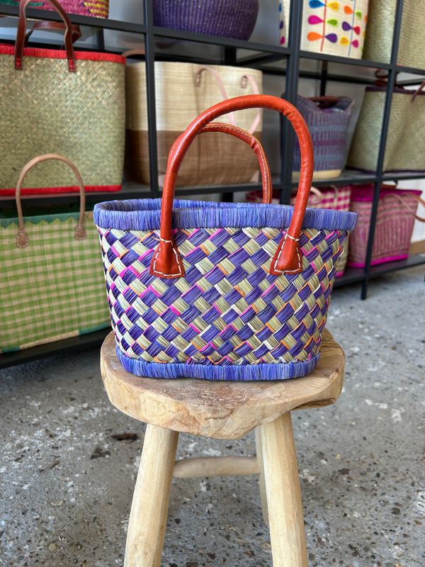 Little Lilac Fairy - Handmade (boodschappen) tas