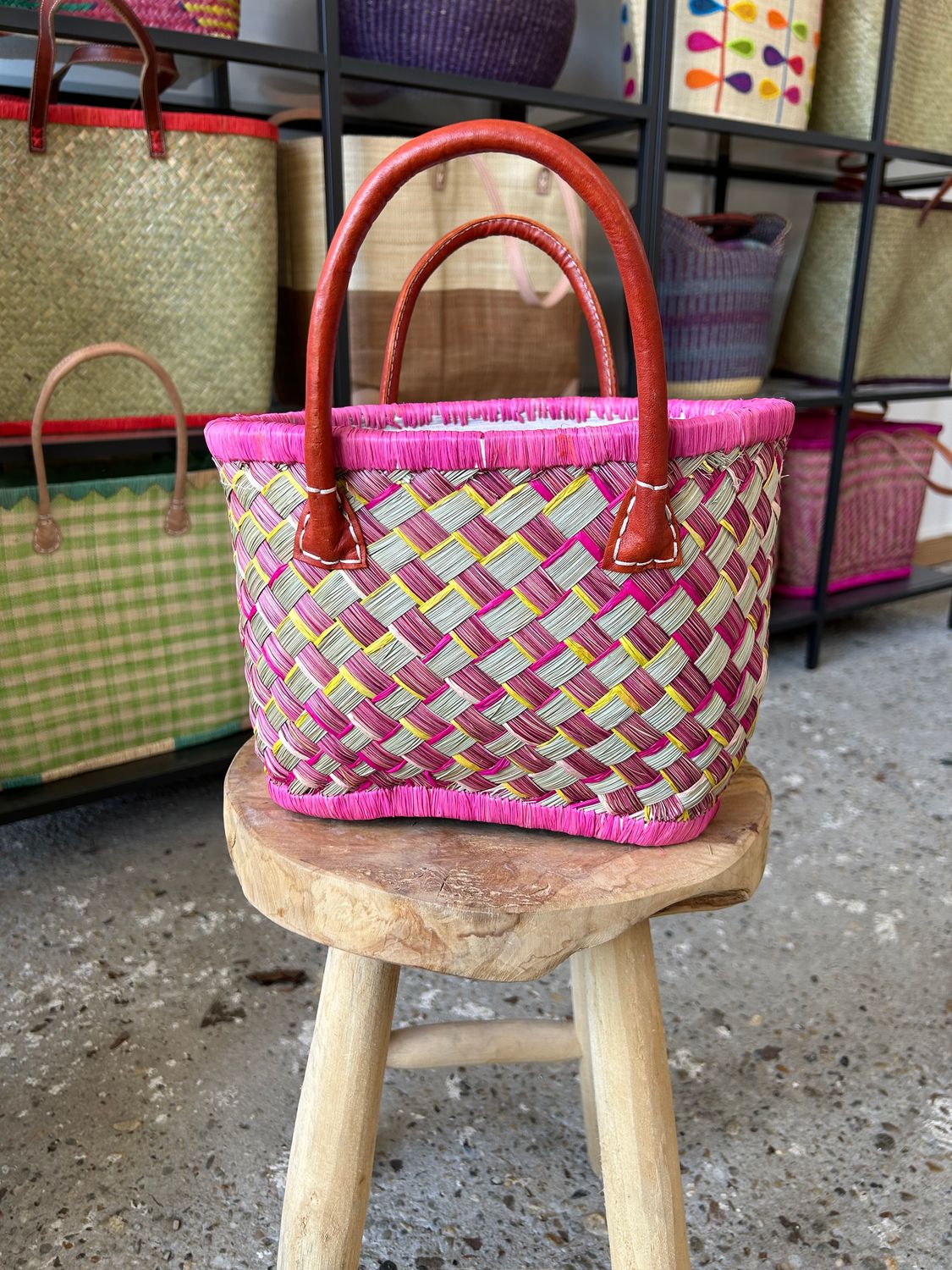 Little Pink Fairy - handmade (boodschappen) tas