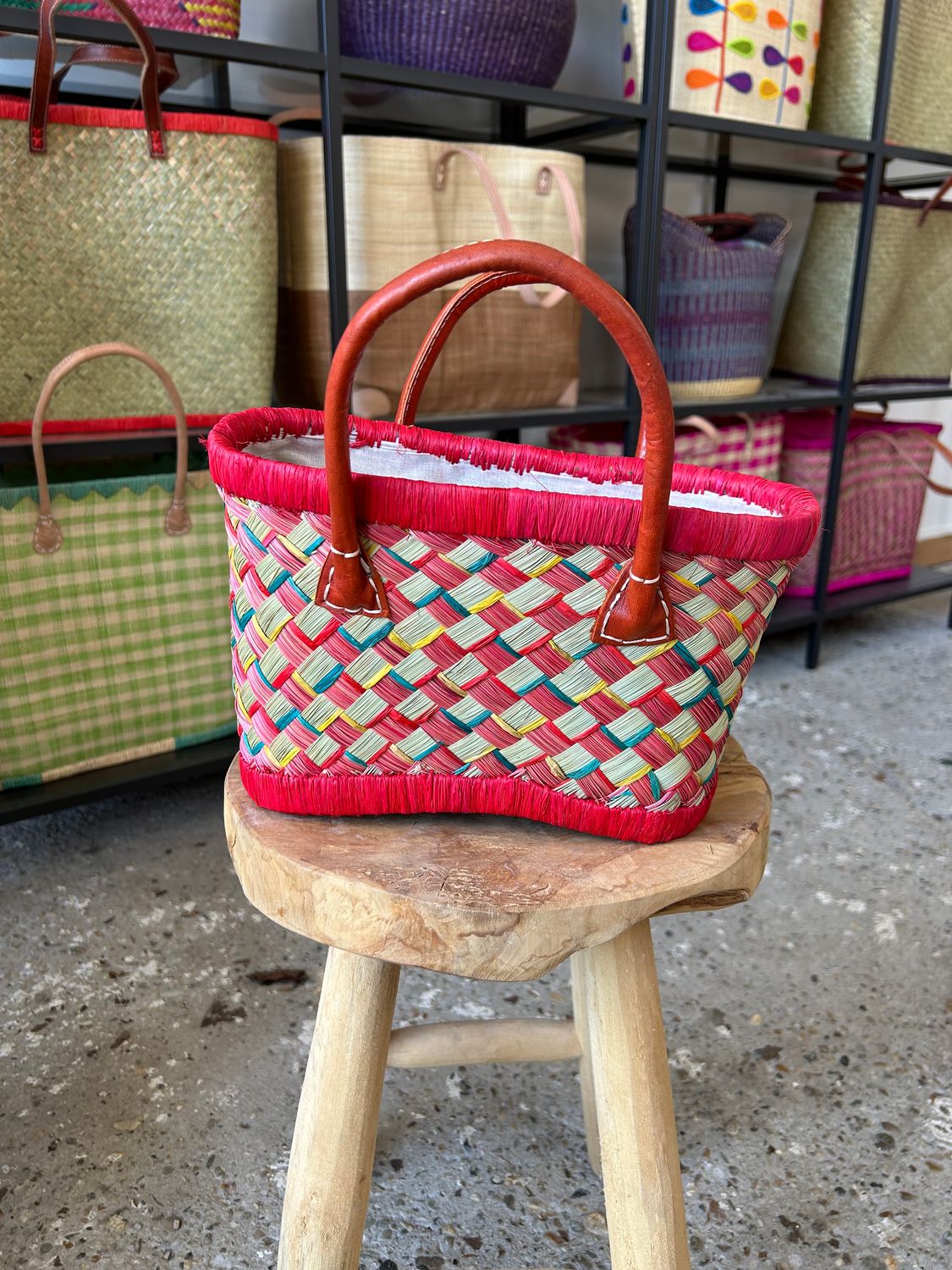 Little Red Fairy - Handmade (boodschappen) tasje