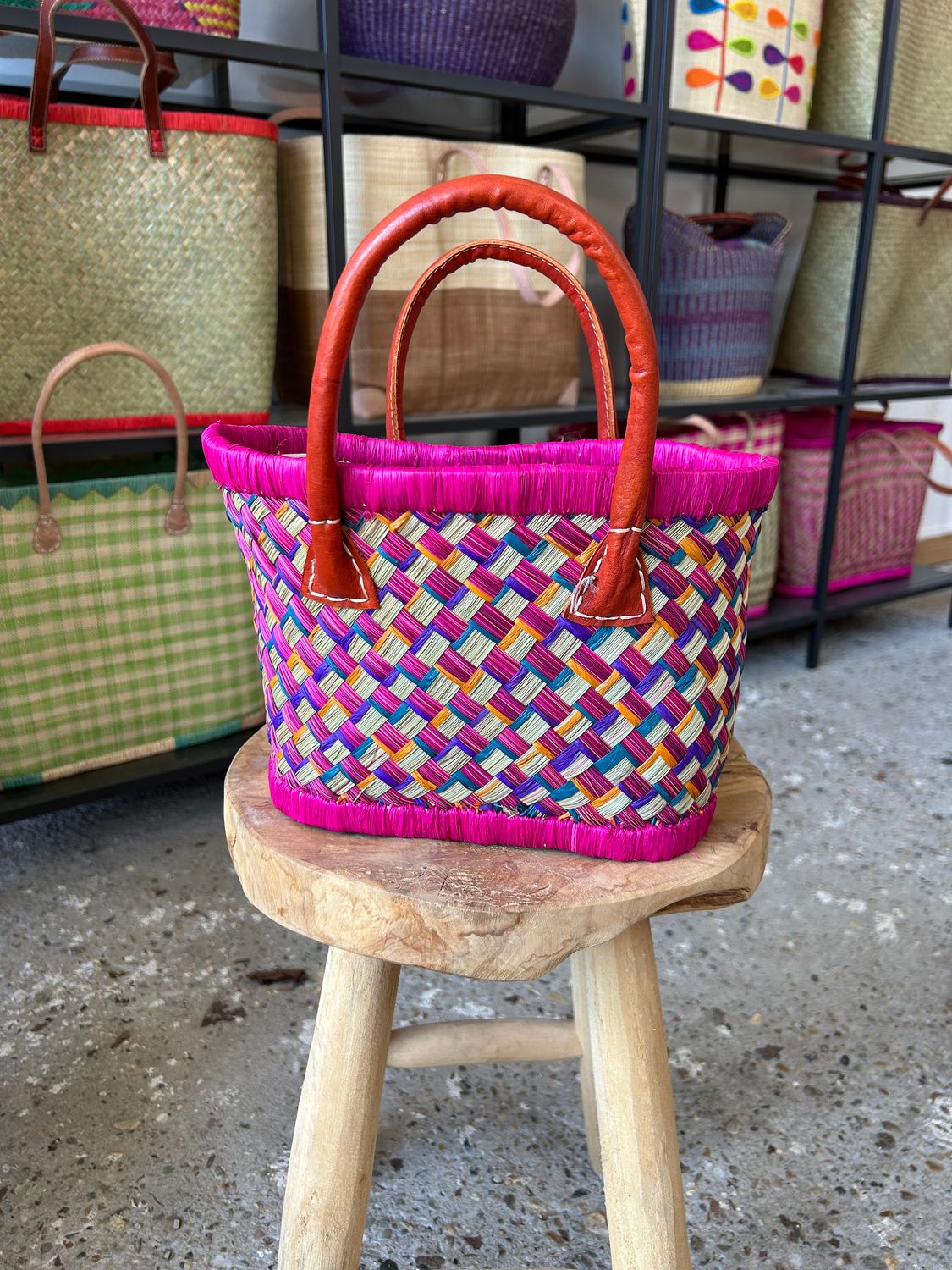 Little Pink Fairy - handmade (boodschappen) tas