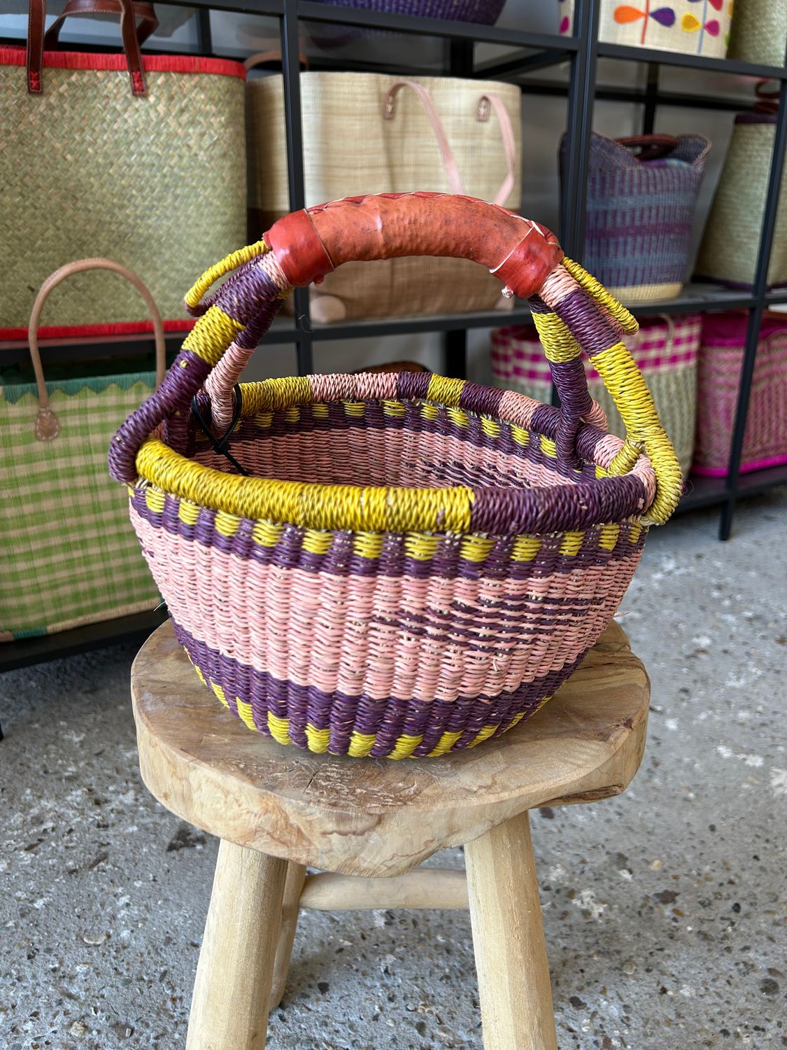 Kid's Basket - Handmade (boodschappen) basket