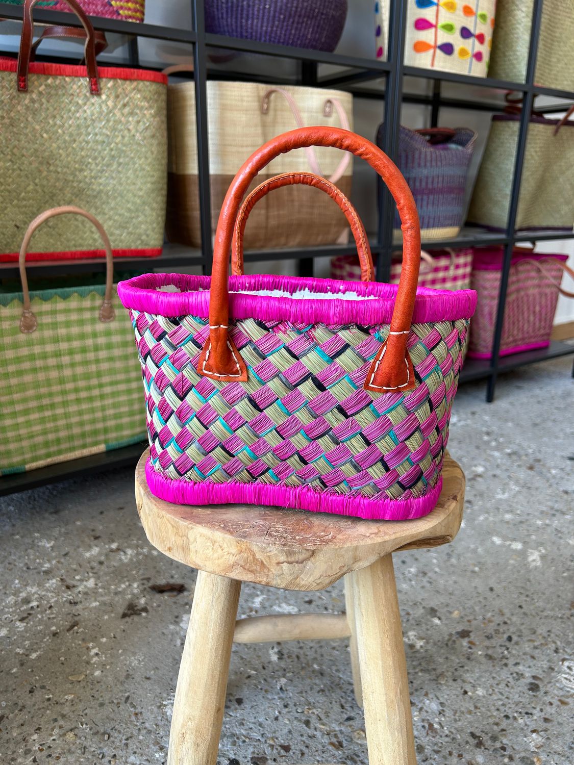 Little Pink Fairy - handmade (boodschappen) tas