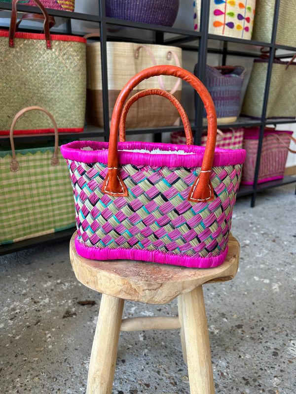 Little Pink Fairy - handmade (boodschappen) tas