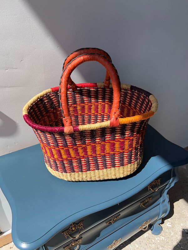 Big Shopper - Handmade (boodschappen) basket Big Shopper - Handmade (boodschappen) basket