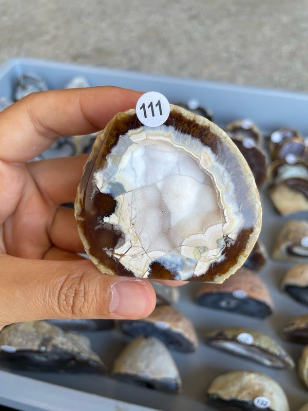 Agaat geode 111 Agaat geode 111