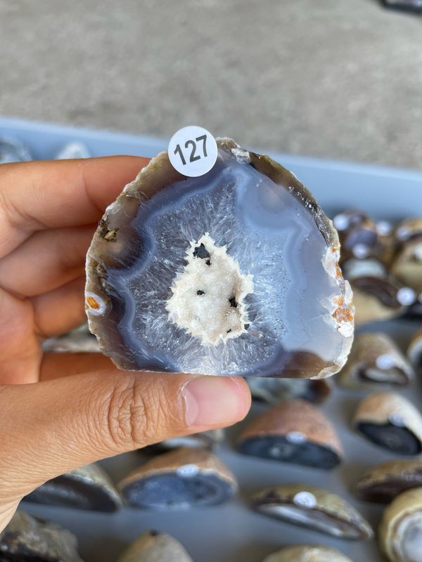 Agaat geode 127 Agaat geode 127