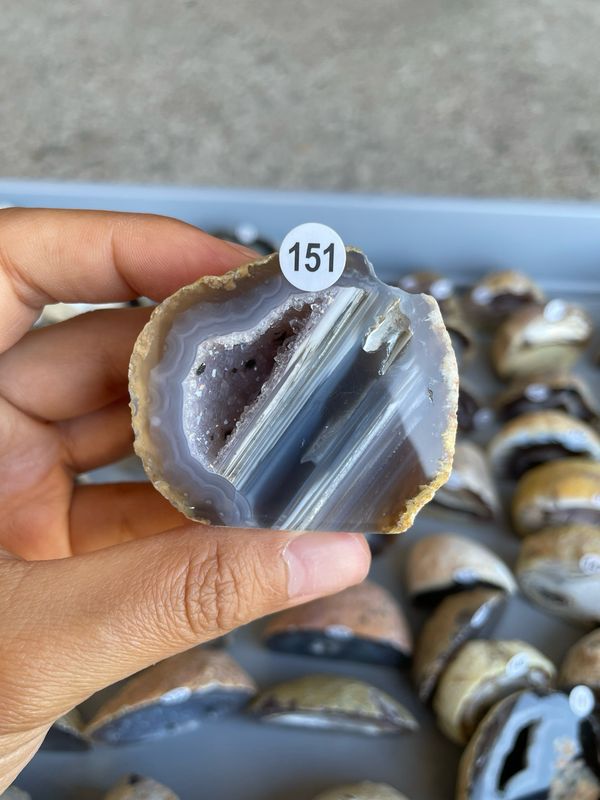 Agaat geode 151 Agaat geode 151