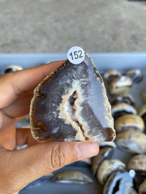 Agaat geode 152 Agaat geode 152