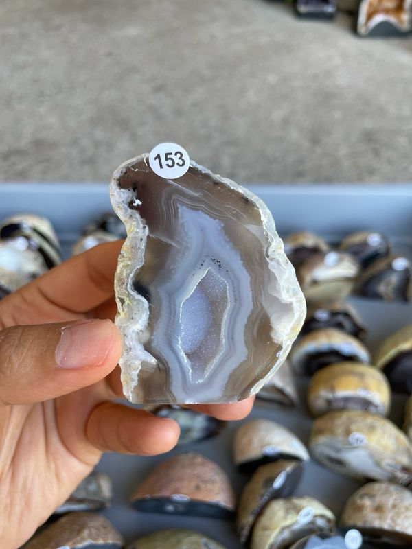 Agaat geode 153 Agaat geode 153