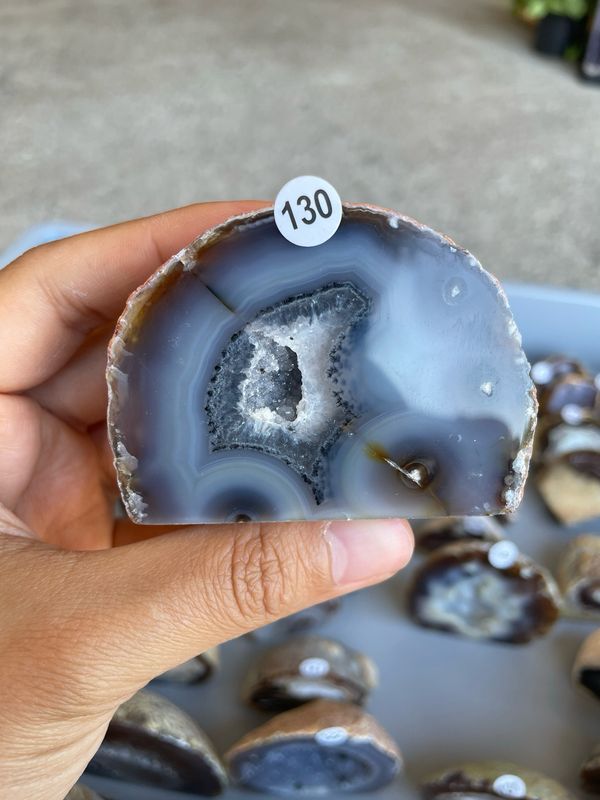Agaat geode 130 Agaat geode 130