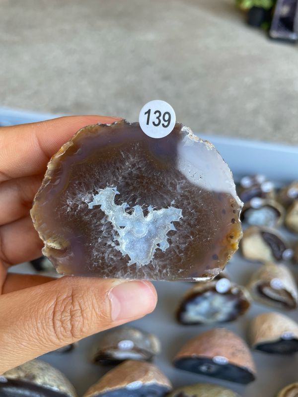Agaat geode 139 Agaat geode 139