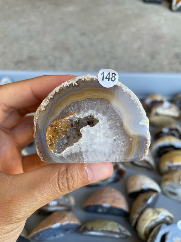 Agaat geode 148 Agaat geode 148