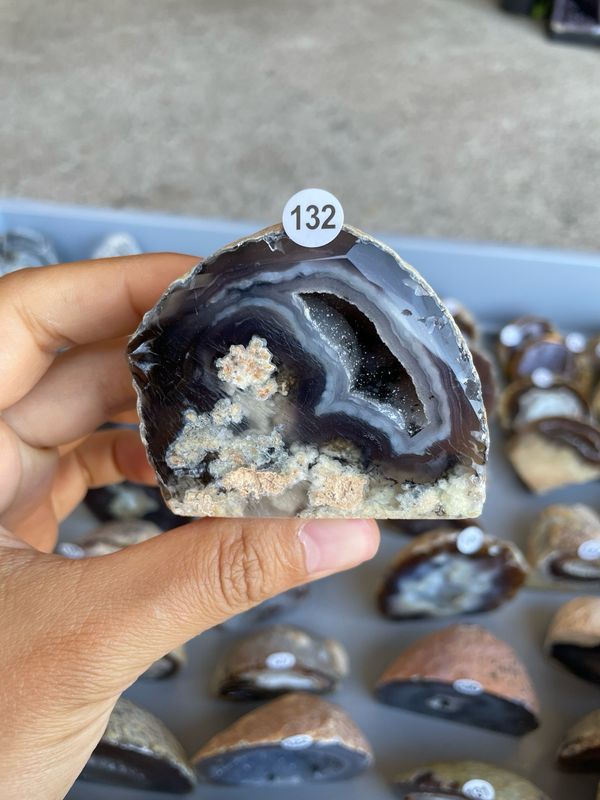 Agaat geode 132 Agaat geode 132