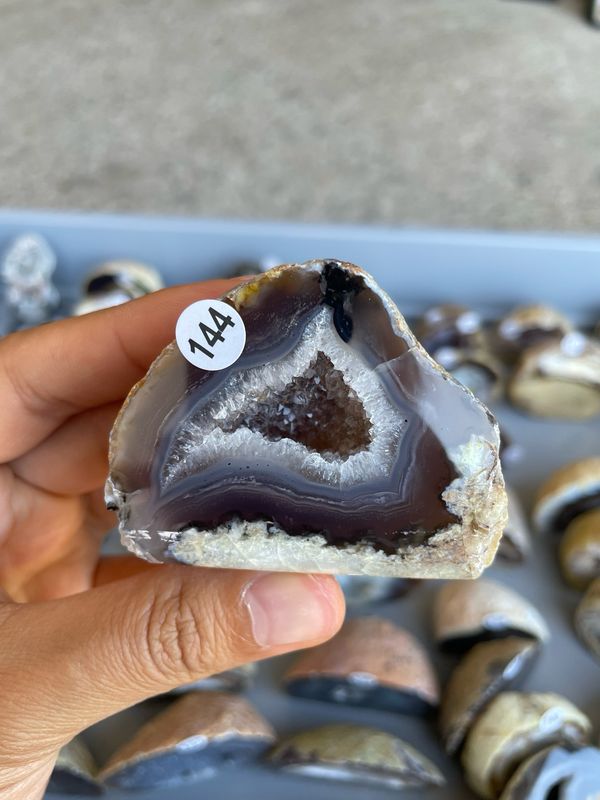 Agaat geode 144 Agaat geode 144