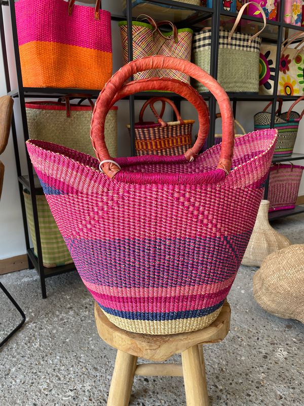 Pink Harmony - Handmade (boodschappen) tas Pink Harmony - Handmade (boodschappen) tas