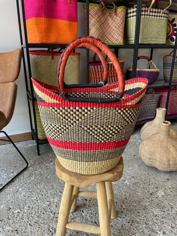 Black Shelf Harmony - Handmade (boodschappen) tas Black Shelf Harmony - Handmade (boodschappen) tas