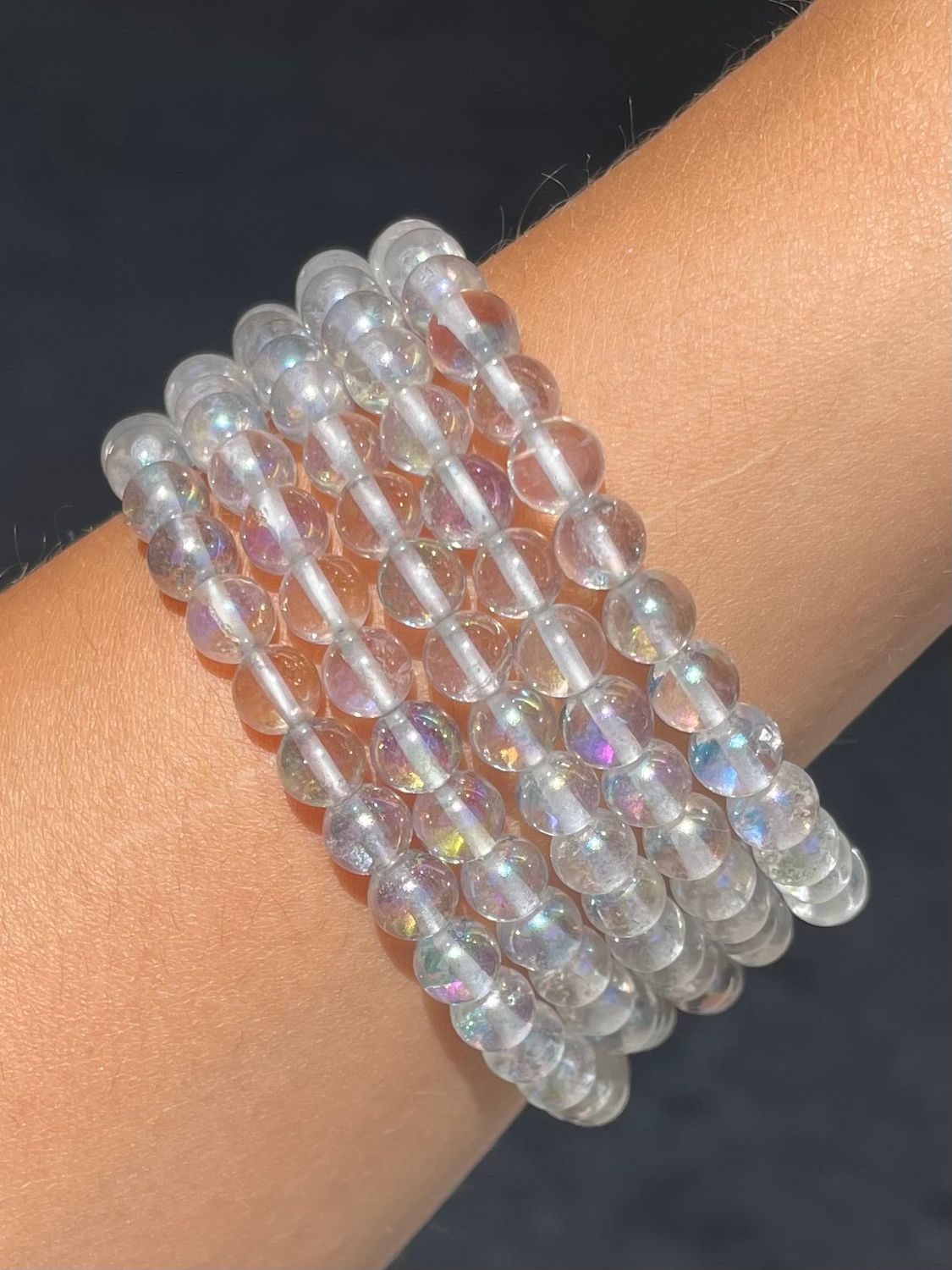 Angel Aura armband 6mm (Gecoat) Angel Aura armband 6mm (Gecoat)