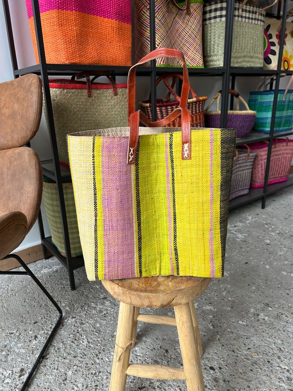 Sunweaves  - Handmade (boodschappen) tas