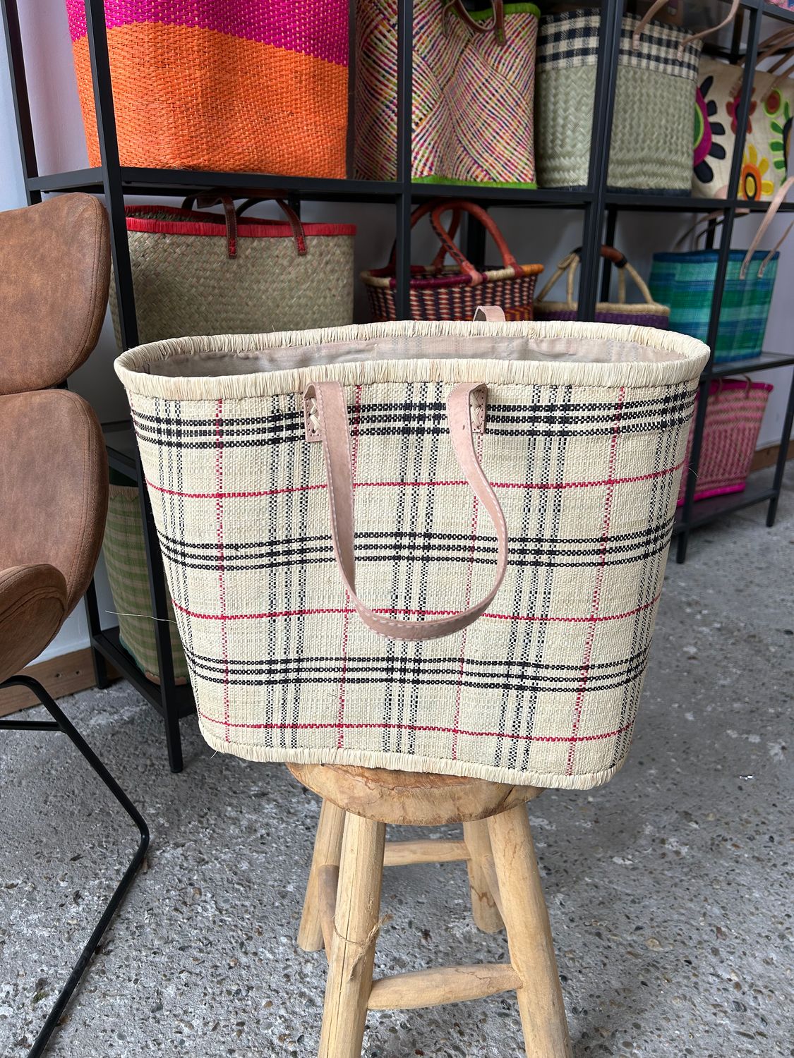 Burberrie - Handmade (boodschappen) tas Burberrie - Handmade (boodschappen) tas