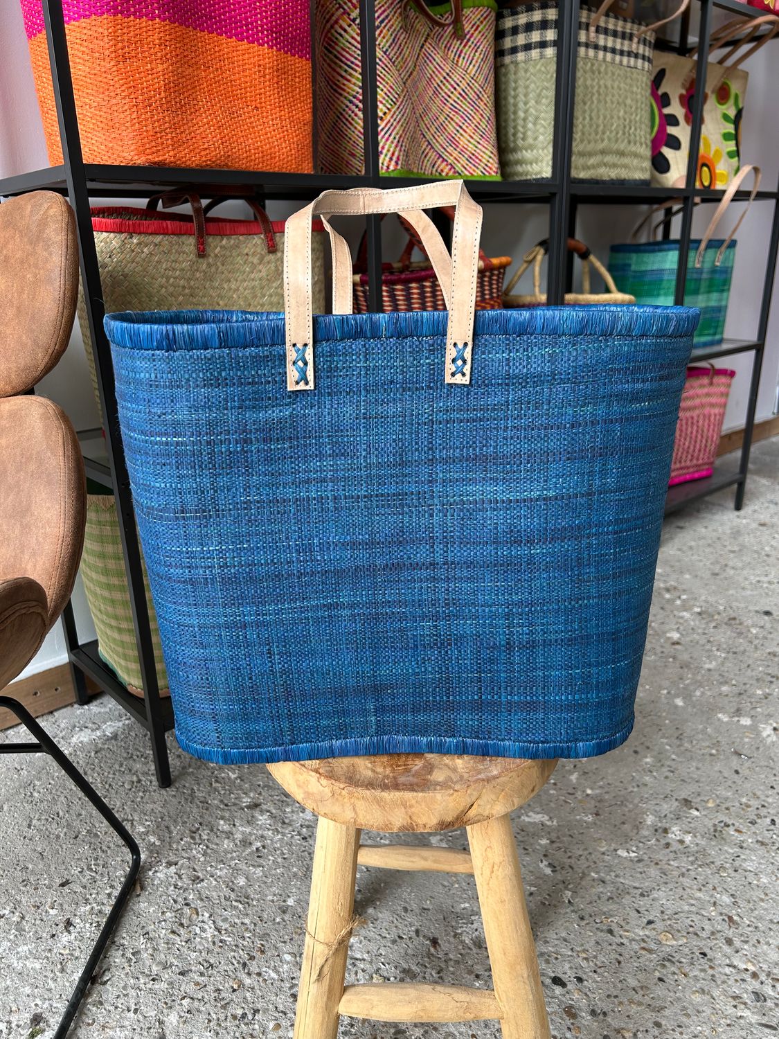 Blue Soda Pop - Handmade (boodschappen) tas Blue Soda Pop - Handmade (boodschappen) tas